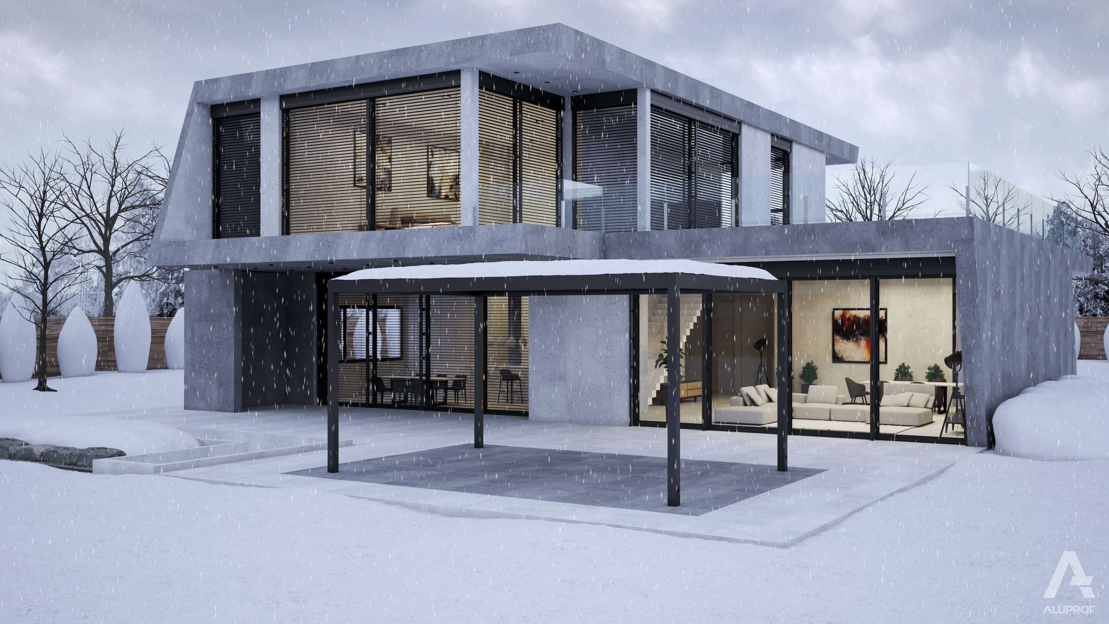 PergoBOXY 120 Open Sky Freistehend