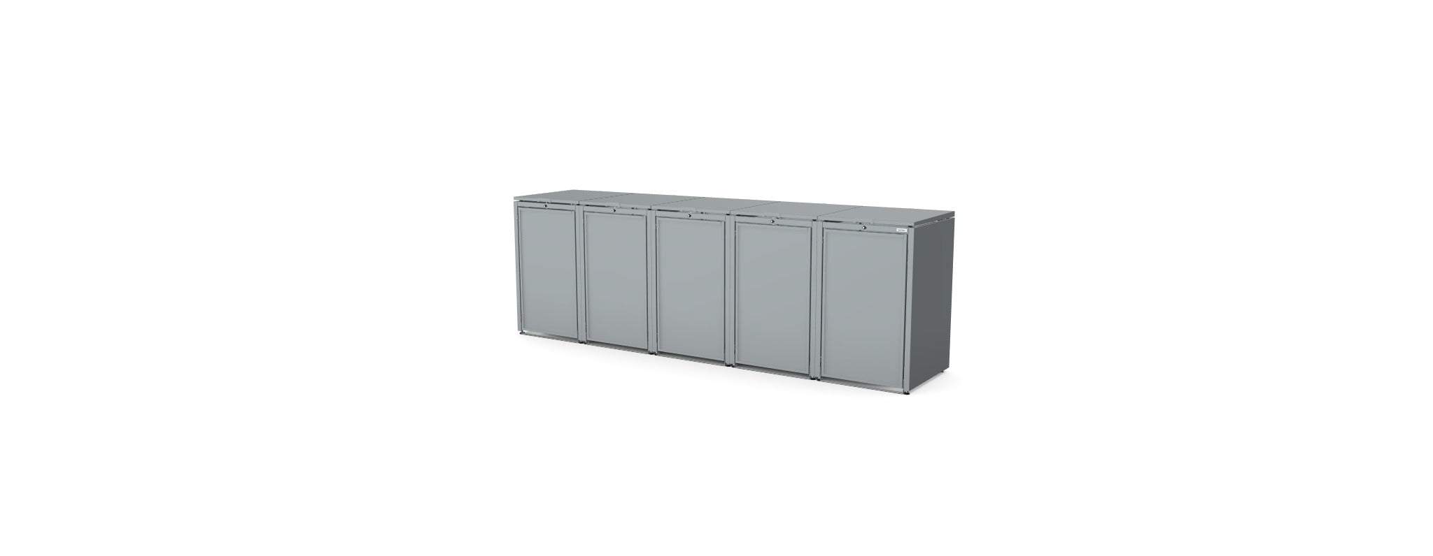 Müllbox BinBoxy Flat 240L