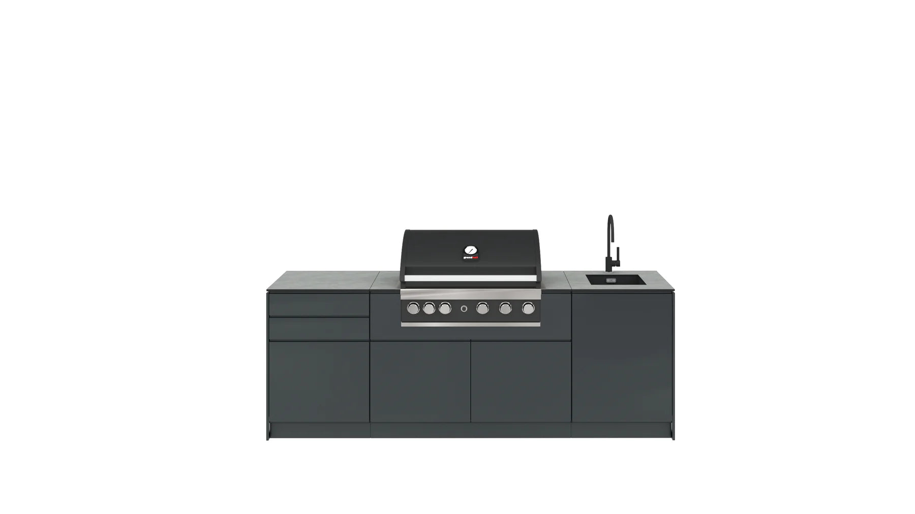 KitchenBOXY SET 1 Standard Anthrazitgrau