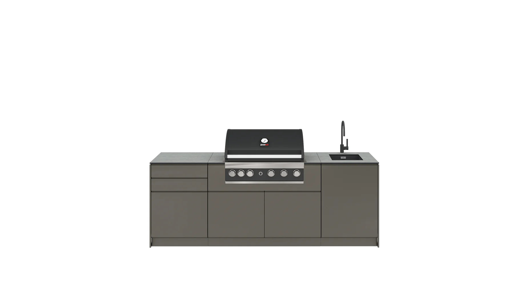 KitchenBOXY SET 1 Standard Quarzgrau