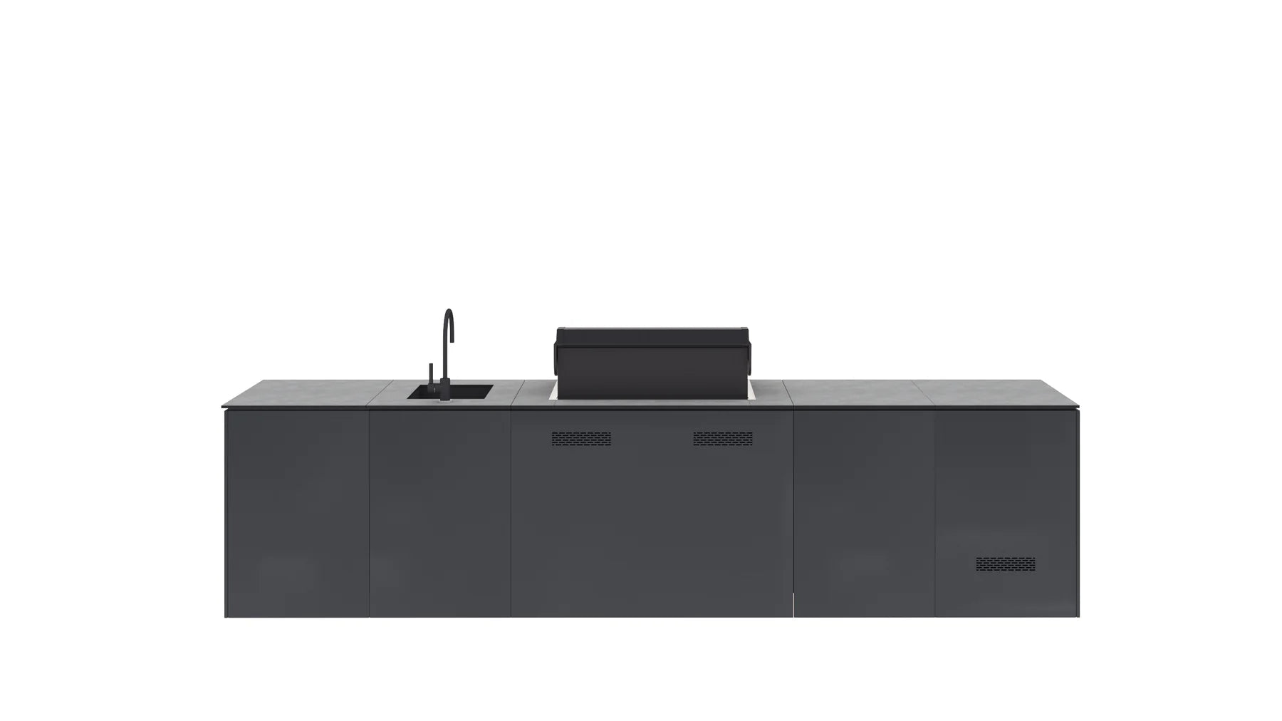 KitchenBOXY SET 2 Standard Anthrazitgrau