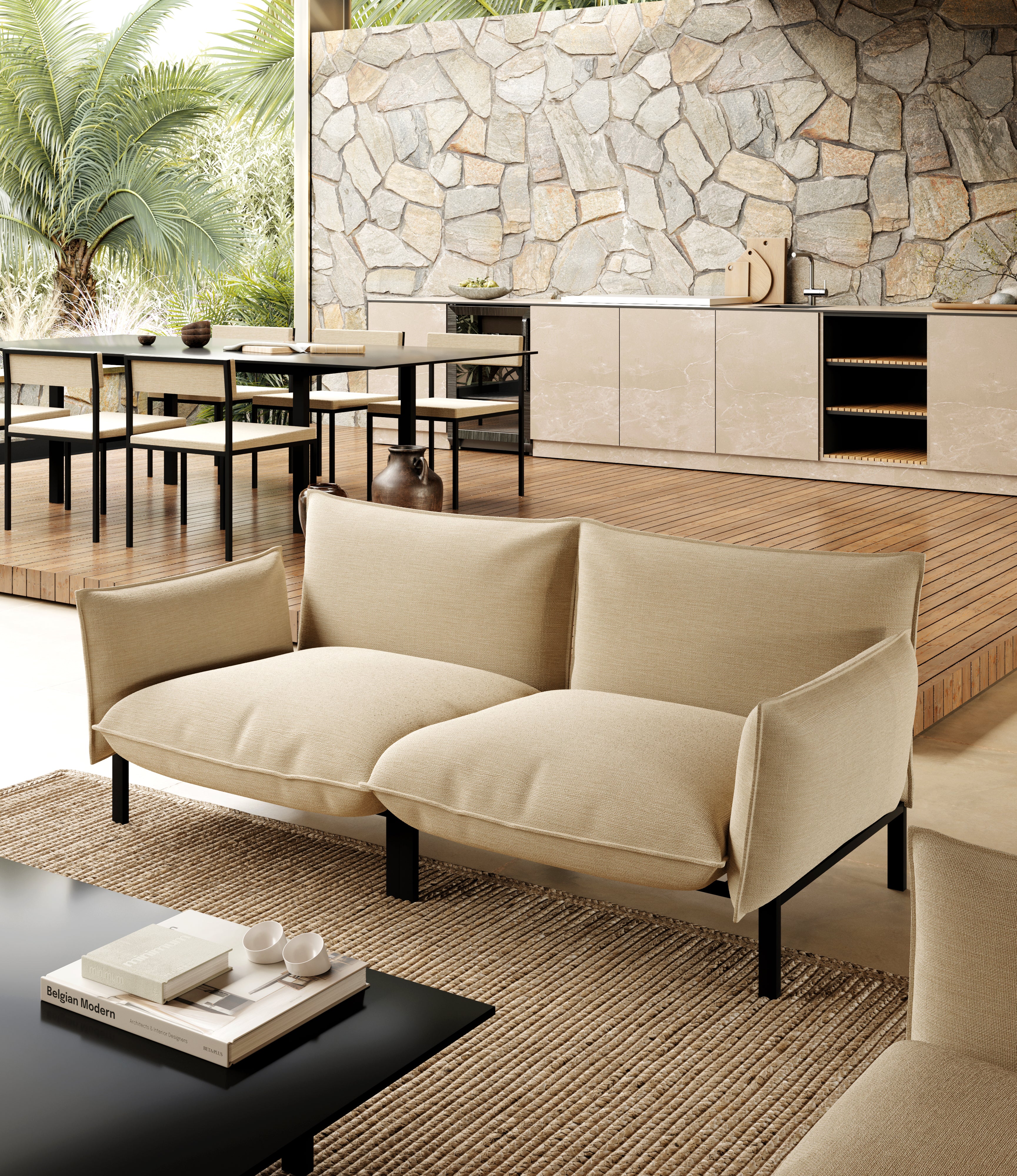 SofaBOXY 2-Sitzer - Outdoor Lounge